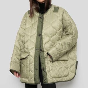 Frankie Shop Teddy Quilted Jacket